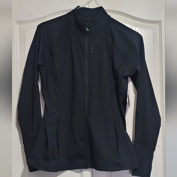 NWT Reebok Women's Evolution Full Zip Performance Jacket with Pockets, XL slim - Picture 2 of 11